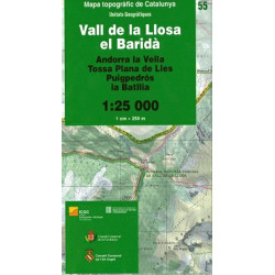Vall de la Llosa, el Baridà (55) Andorra, Tossa Plana de Lles, Puigpedrós, la Batllia