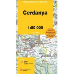 Mapa Comarcal Cerdanya (15) 1/50.000
