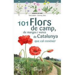 Minidesplegable Plastificat 101 Flors de Camp, de Marges i Vores