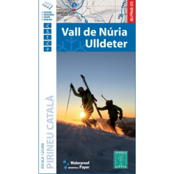 Alpina Vall Núria Ulldeter Hivern Invierno 1:25.000