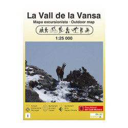 La Vall de la Vansa 1:25.000 Mont Editorial