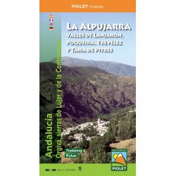 La Alpujarra-Valles de Lanjarón, Poqueira, Trevélez y Taha de Pitres 1:25.000
