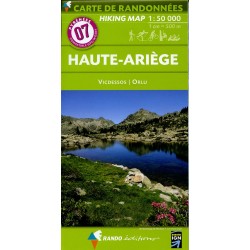 07 Haute-Ariège 1/50.000