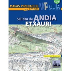 Mapas Pirenaicos Sierra de Andia Etxauri