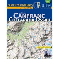Cartes Pyrénéennes Vallée de Canfranc Collarada-Ossau