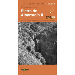 Mapa TOP 25 Sierra de Albarracín II