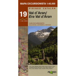Mapa 1:45.000 Era Val d'Aran
