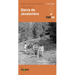 Mapa TOP 25 Sierra de Javalambre