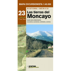 Mapa 1:40.000 Las Tierras del Moncayo