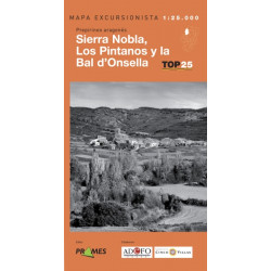 Mapa TOP 25 Sierra Nobla, Los Pintanos y la Bal d'Onsella