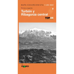 Mapa TOP 25 Turbón y Ribagorza Central