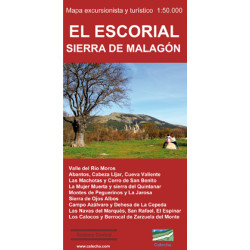 Mapa 1:50.000 El Escorial, Sierra de Malagón